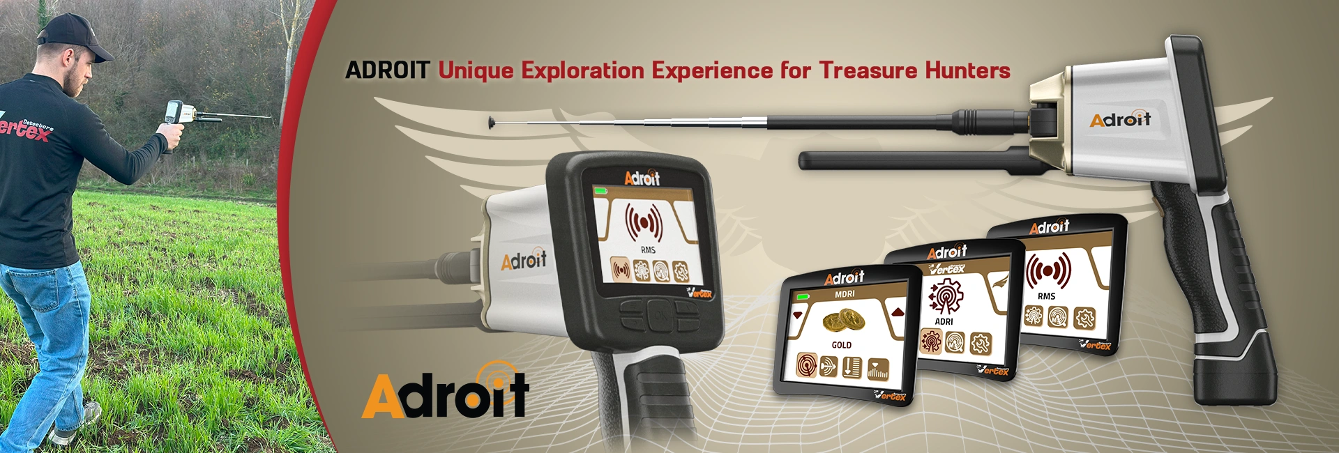 Adroit the World's Smallest Gold Detector