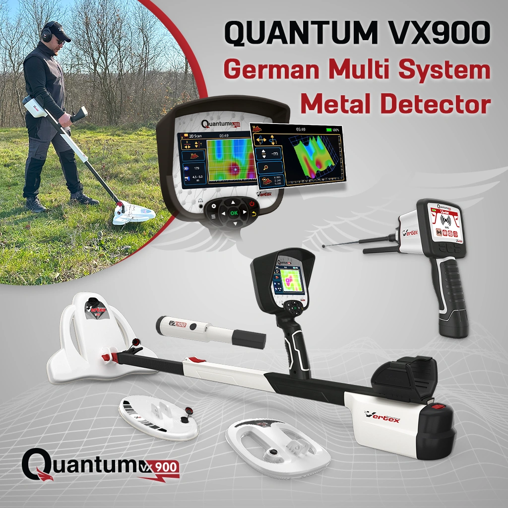 Quantum VX900 Best German Metal Detector