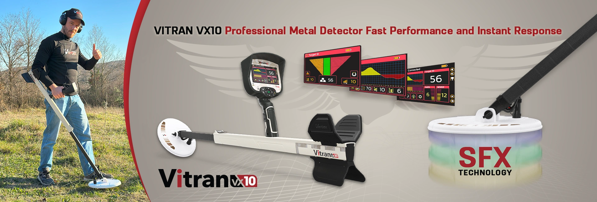 Vitran VX10 Best Metal Detector